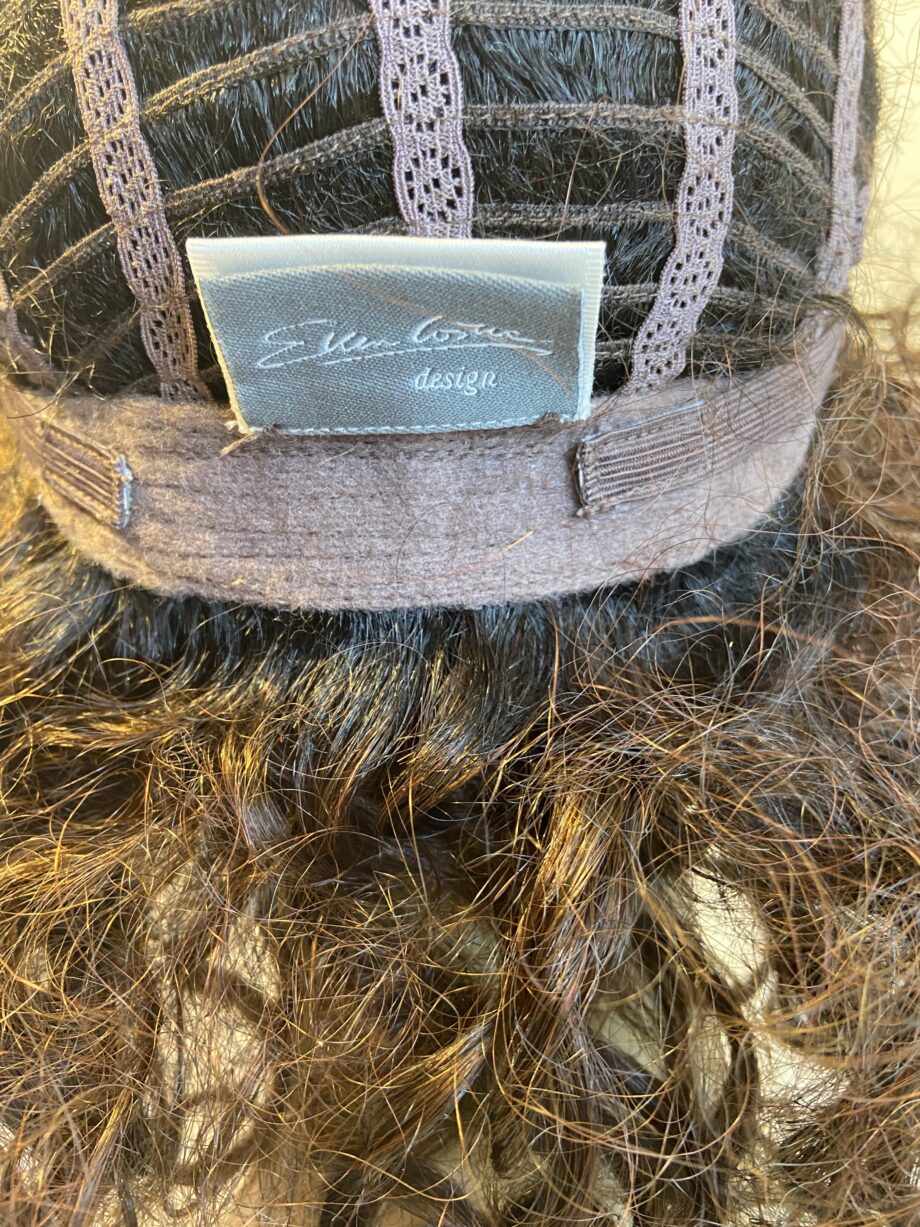 Curly Ellen Wille brown wig. Bbrlc319