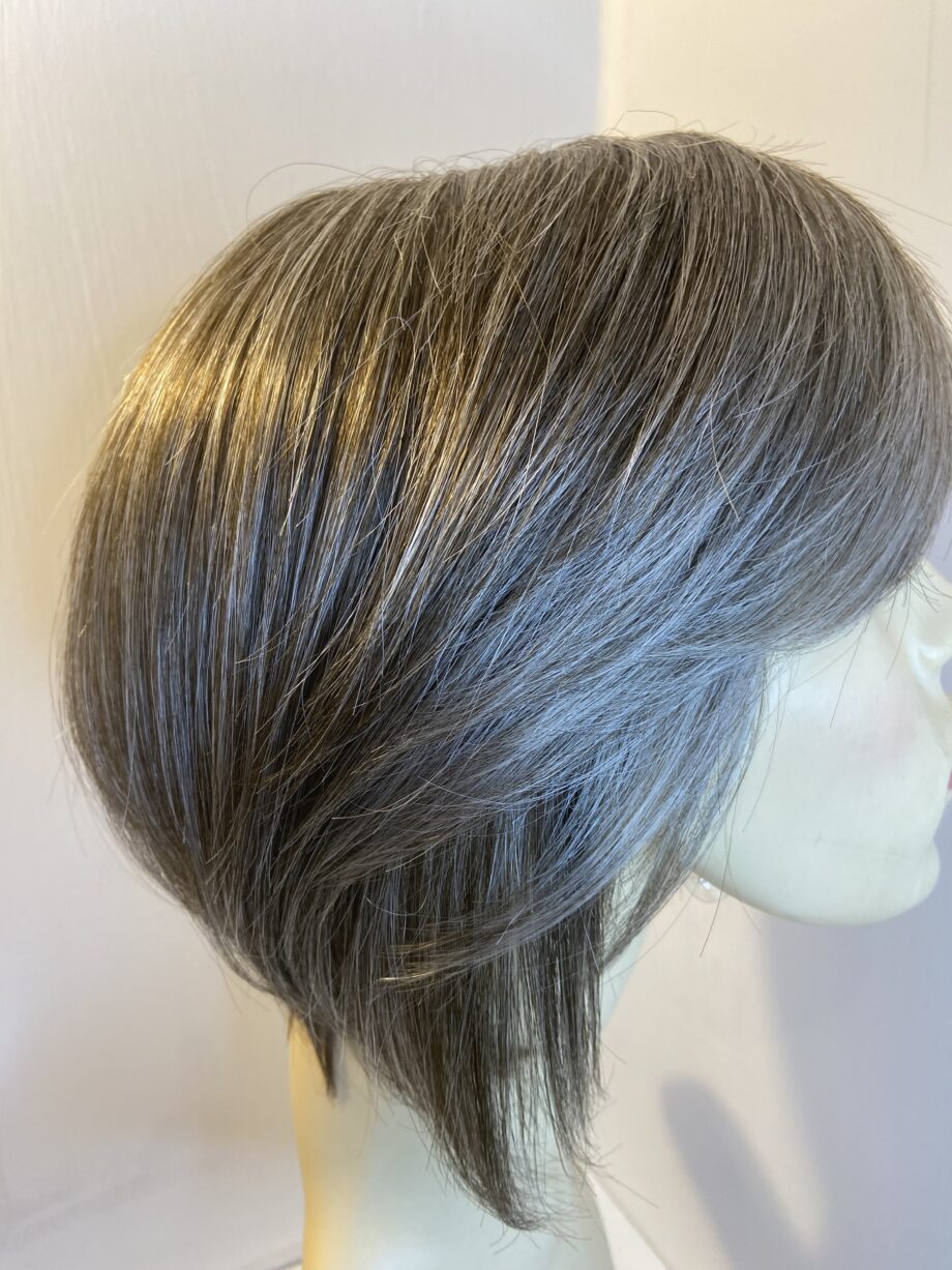 Ash blonde /grey designer wig. Gms48