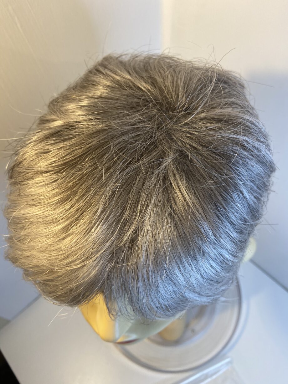Silver grey wig. Gss516