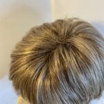 Mid length brown wig.  Brmw411