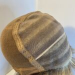 Soft cap blonde highlighted wig. Blss49