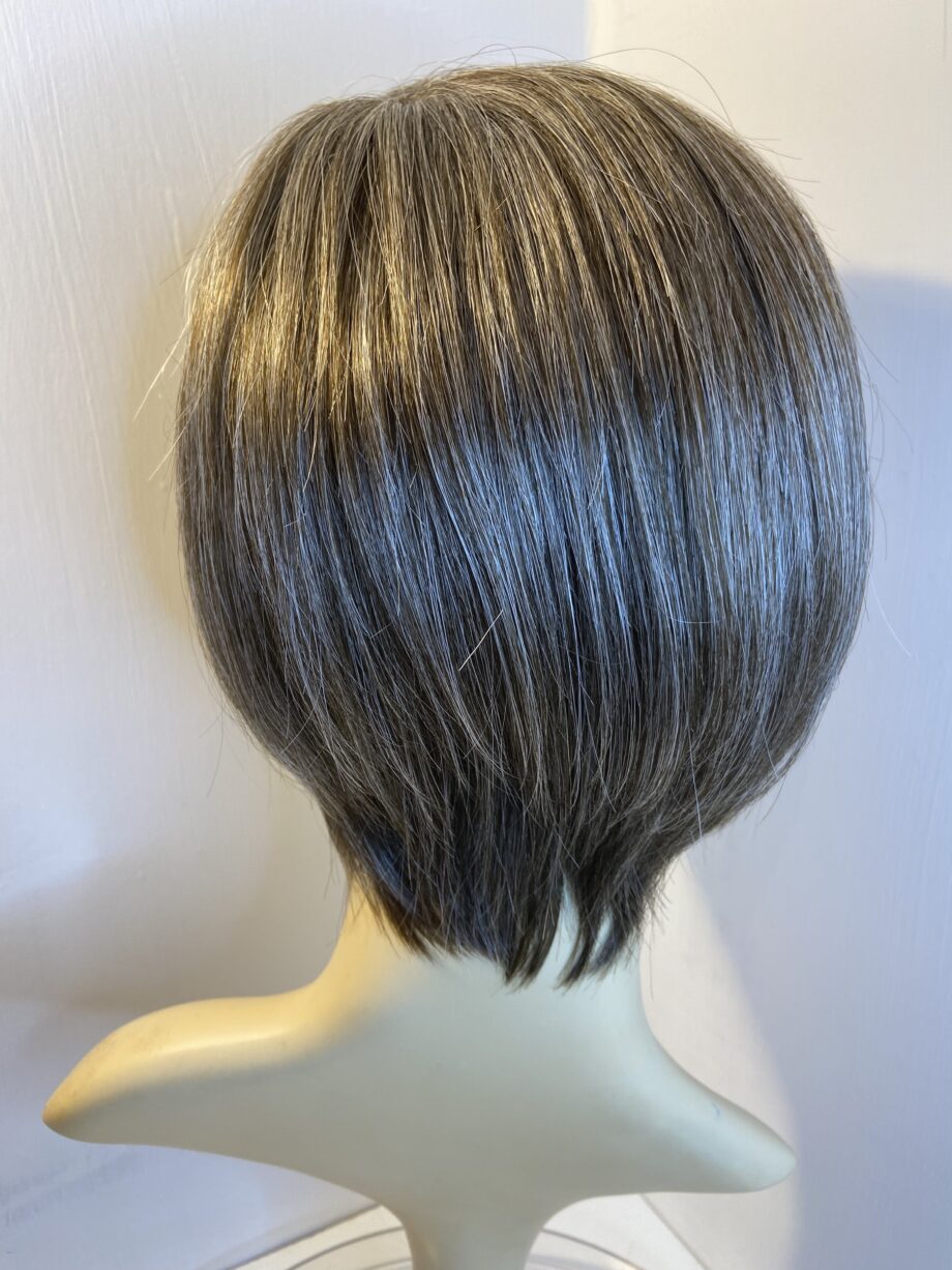 Ash blonde /grey designer wig. Gms48