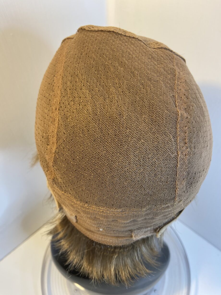 Soft cap blonde highlighted wig. Blss49