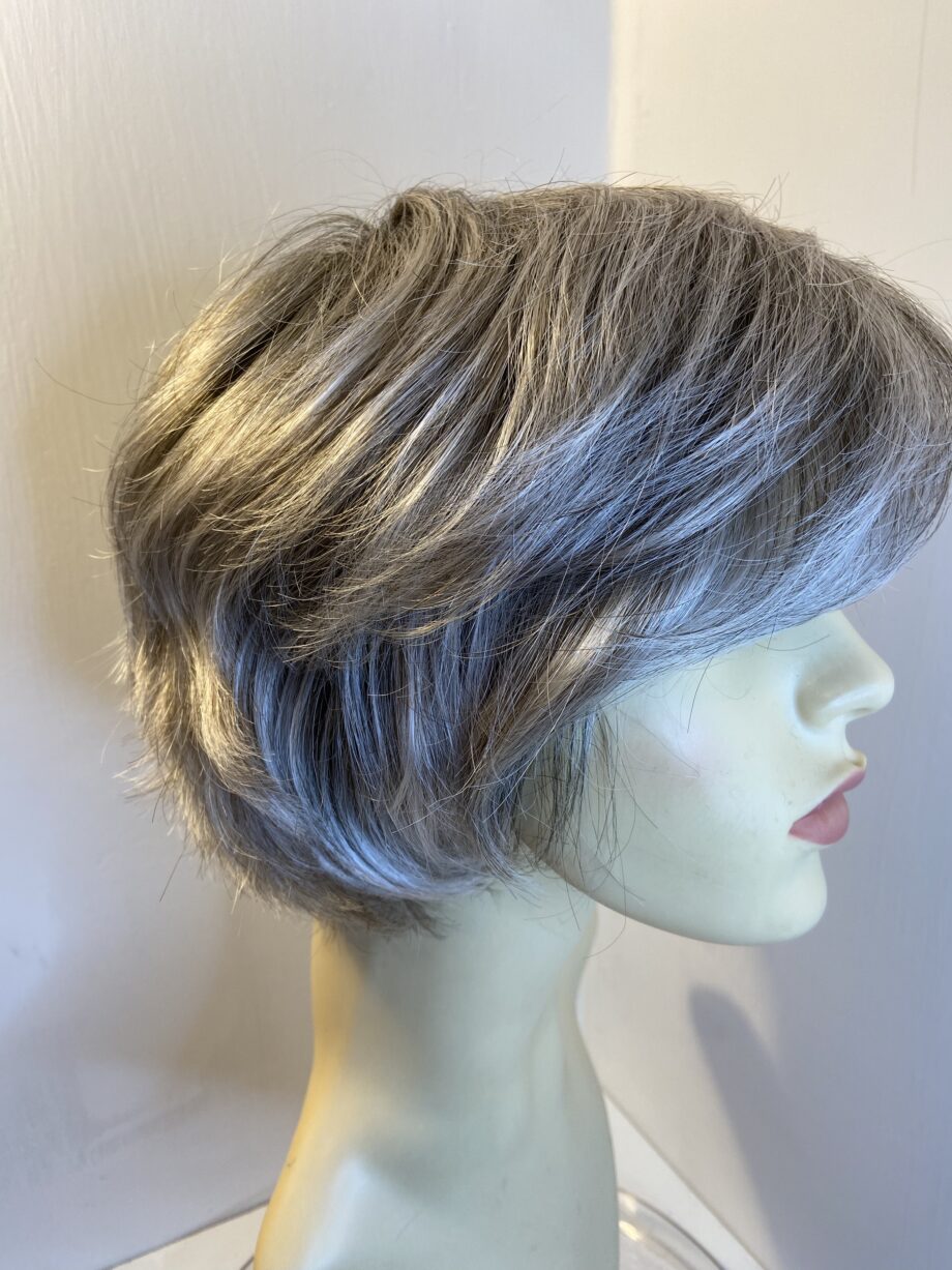 Rooted silver grey. Ellen Wille wig. Gms412