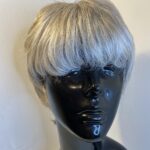 Silver grey wig. Gss311