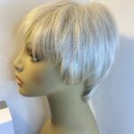 Short White Gisela Mayer wig. Bgss315