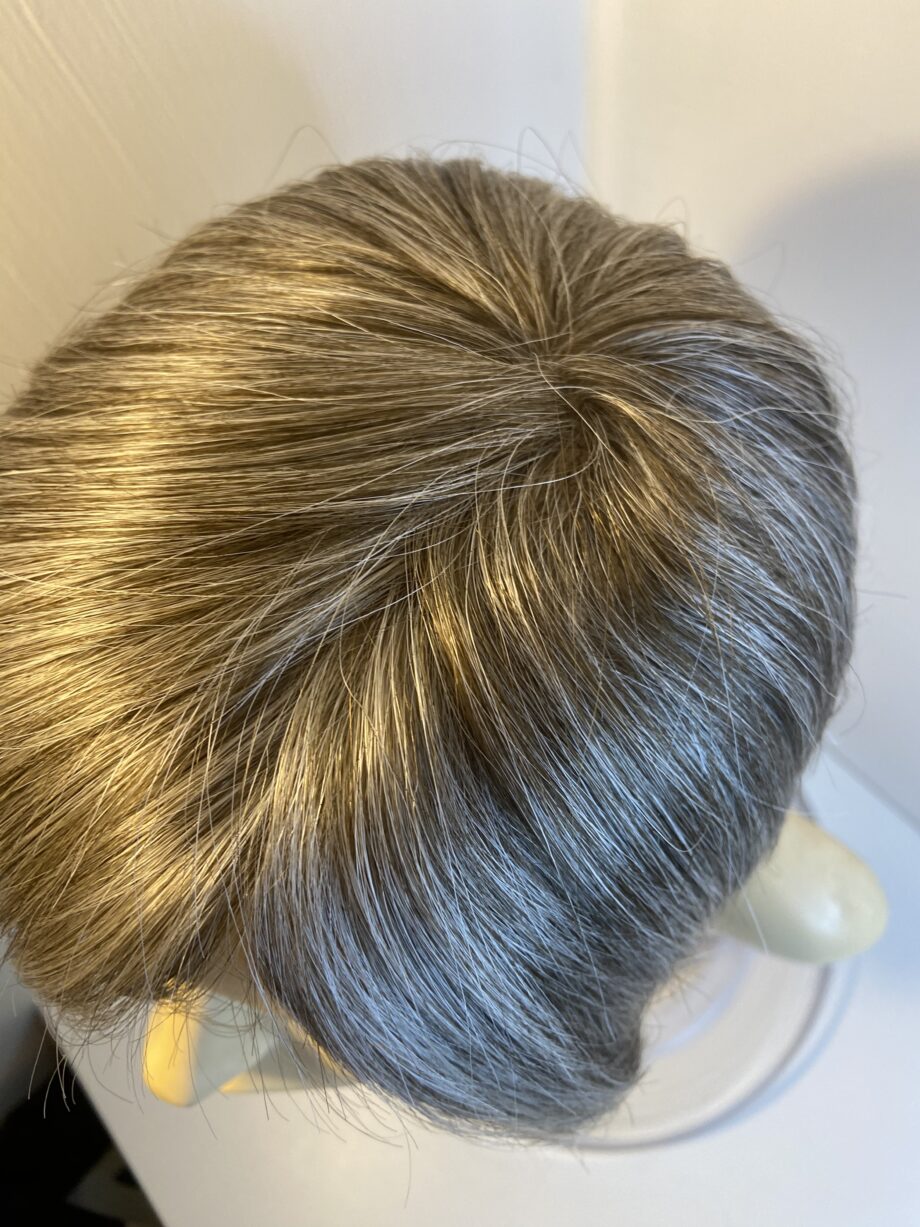 Ash blonde /grey designer wig. Gms48