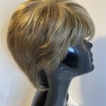 Soft cap blonde highlighted wig. Blss49