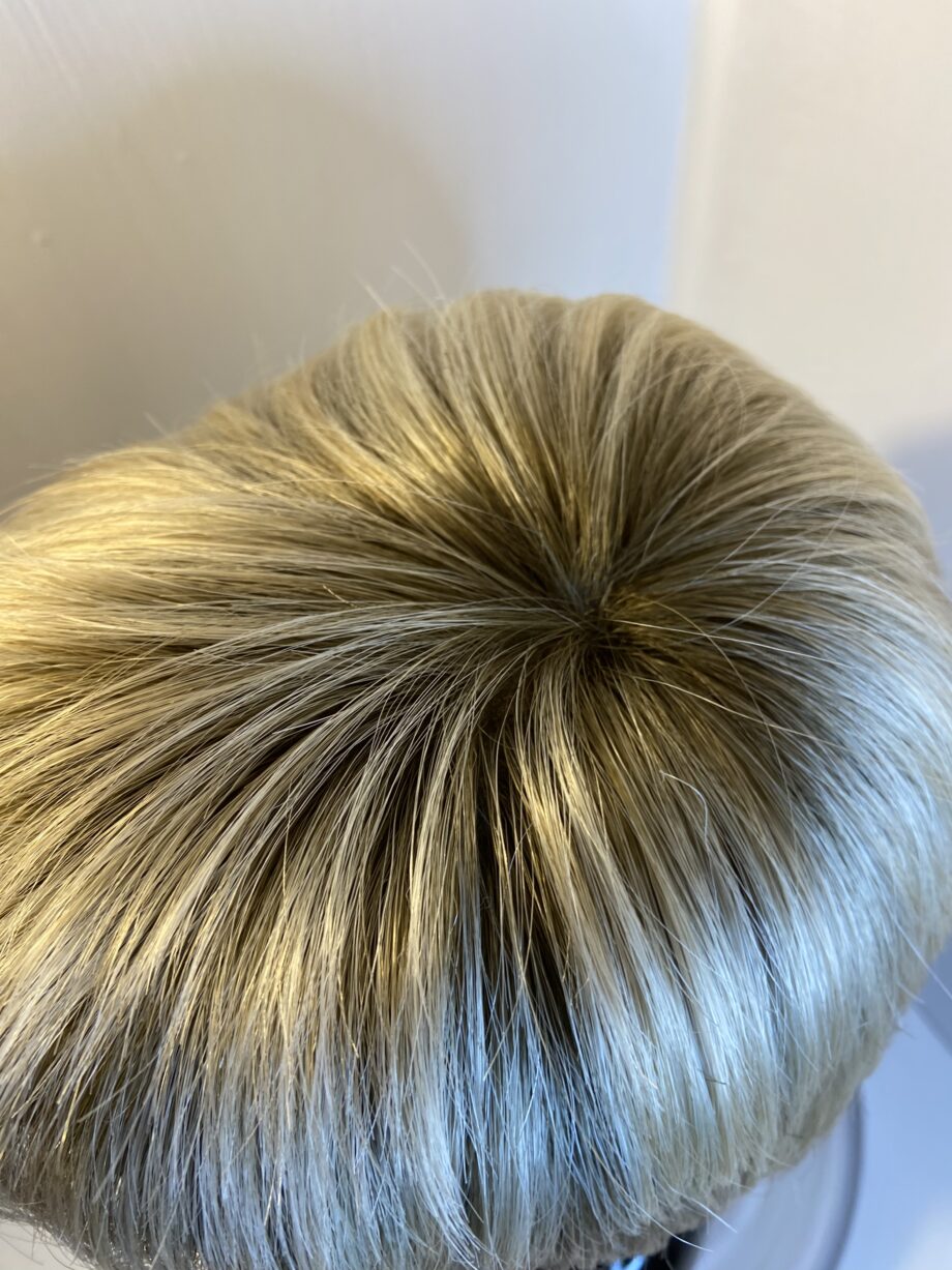 Blonde rooted designer wig. Blss405
