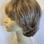 Mid length brown wig.  Brmw411