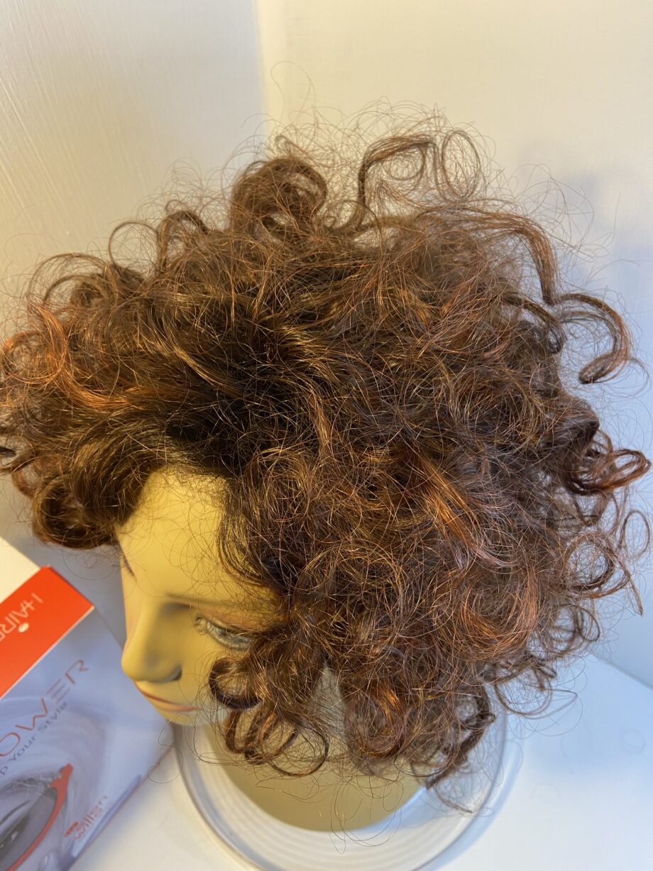 Curly Ellen Wille brown wig. Bbrlc319