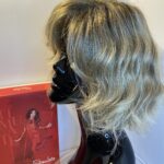Modern style wavy blonde wig. Bblmw322