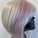 Blonde with pink flash. Bpinkms904