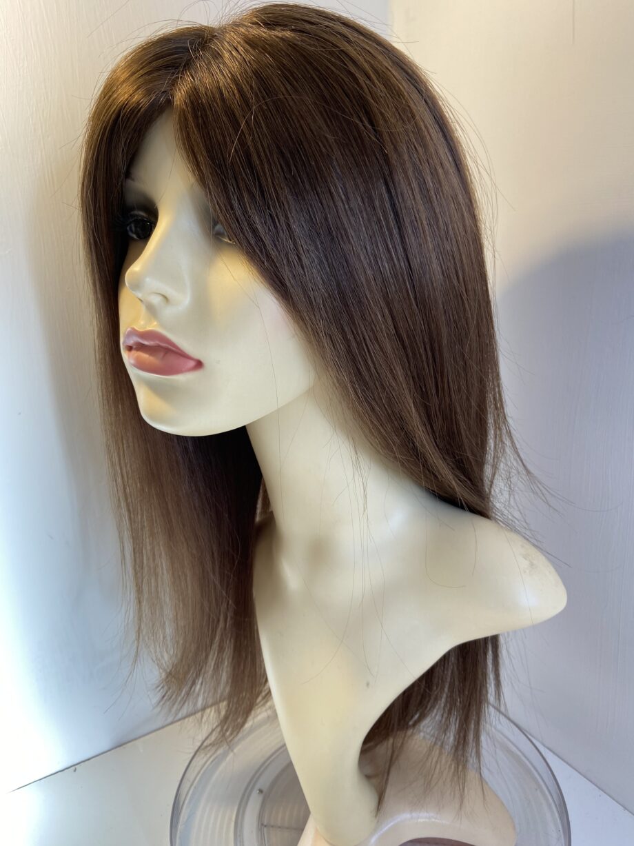 Long brown soft cap wig. Brls531