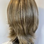 Stunning blonde light brown rooted as new wig. Brls627
