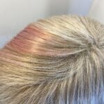 Blonde with pink flash. Bpinkms904