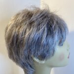 Stylish salt and pepper Noriko wig. Gss541