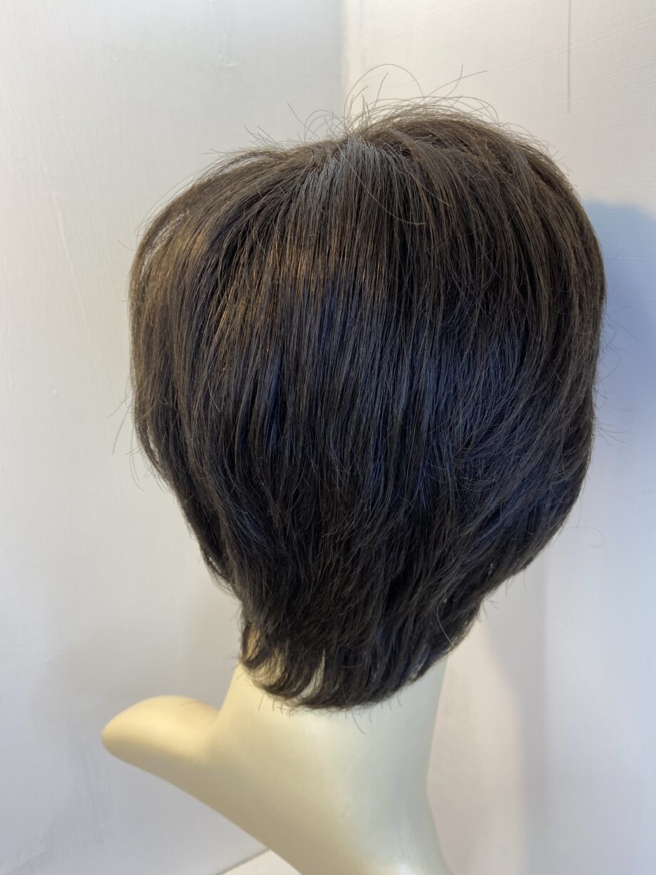 Short dark brown wig. Brss900