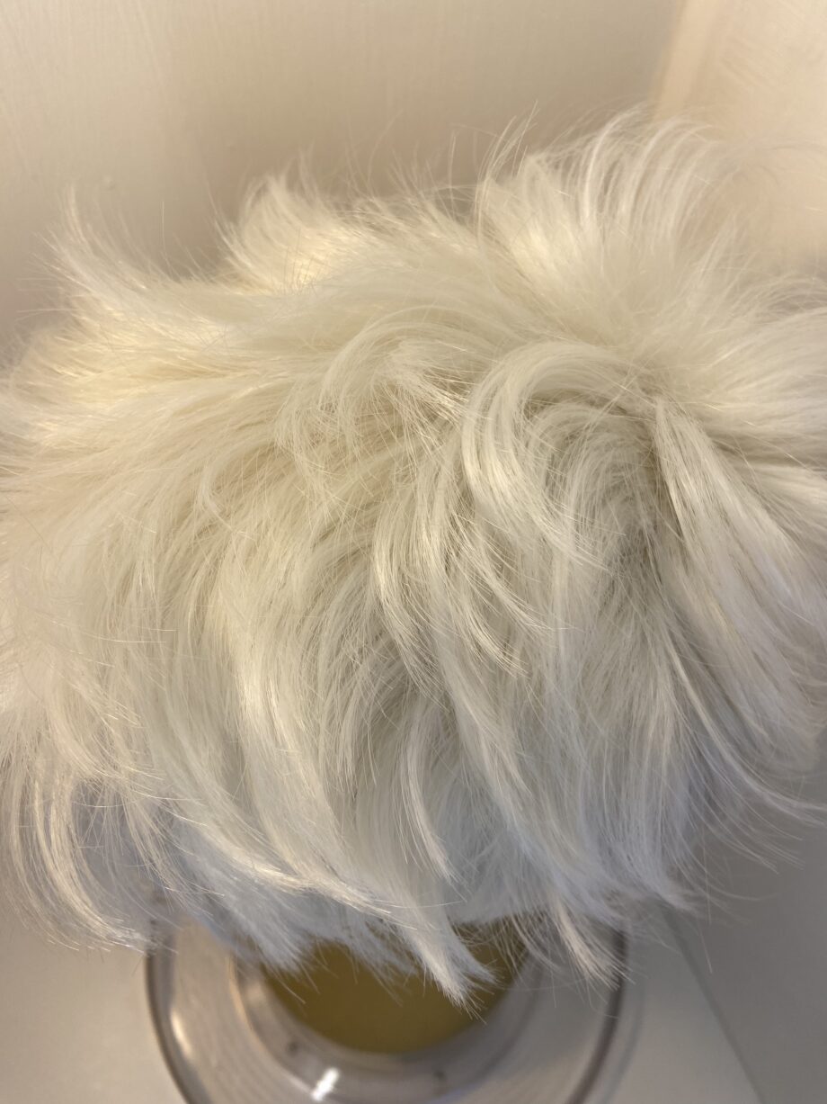 New white short funky wig. Wss621