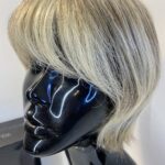 Boxed blonde short wig. Bblms350