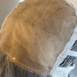 Silver grey mid length designer boxed wig. Bgms327