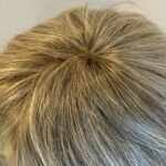 Blonde stylish wig. Blms97