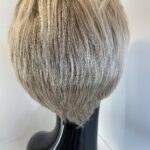 Short blonde Elle Wille collection wig. Blss76
