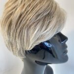 Short blonde Elle Wille collection wig. Blss76