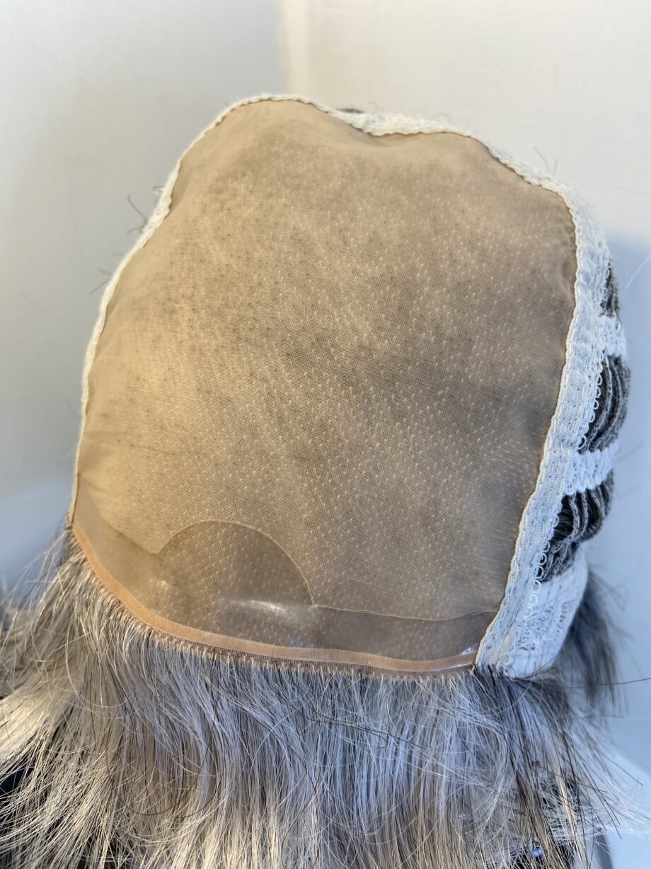 As new silver stone short Rene of Paris wig. Bgss352