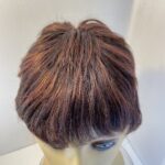 Reddish brown Elle Wille can lectionary wig. Rbss71