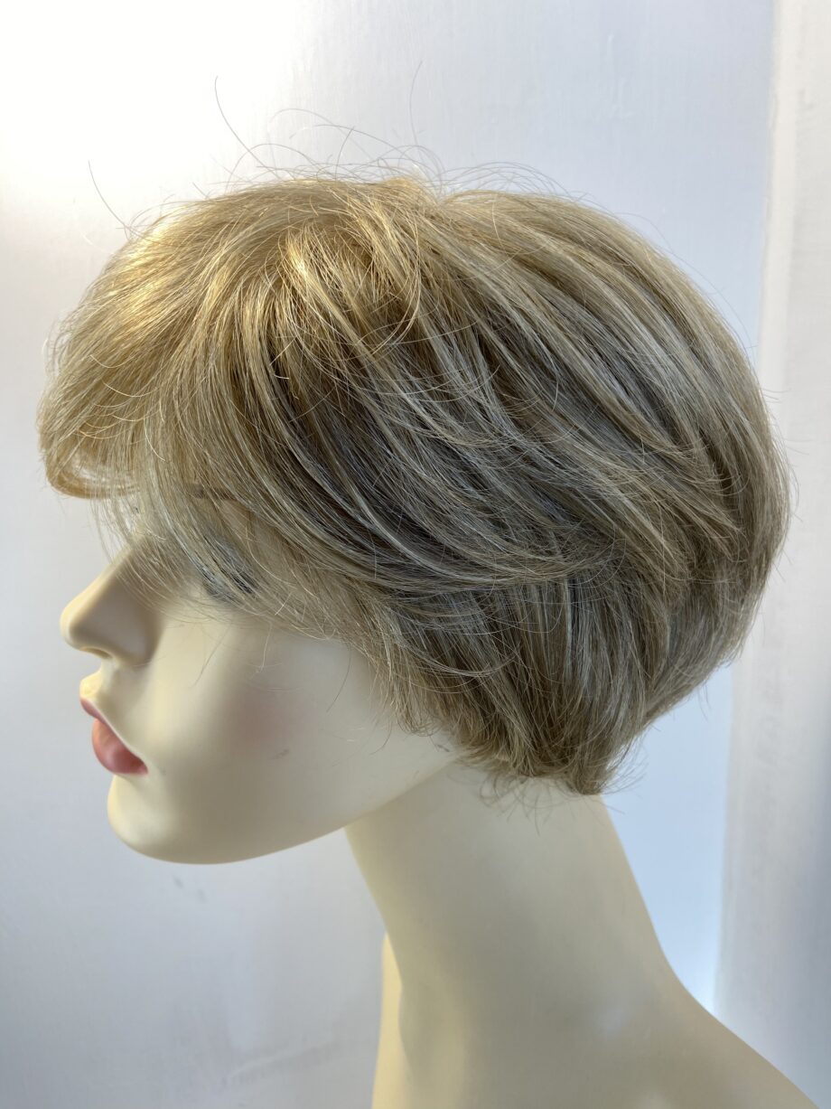 Blonde Gisela Mayer collection soft cap wig. Blss74