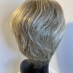 Stylish blonde wig. Blms543