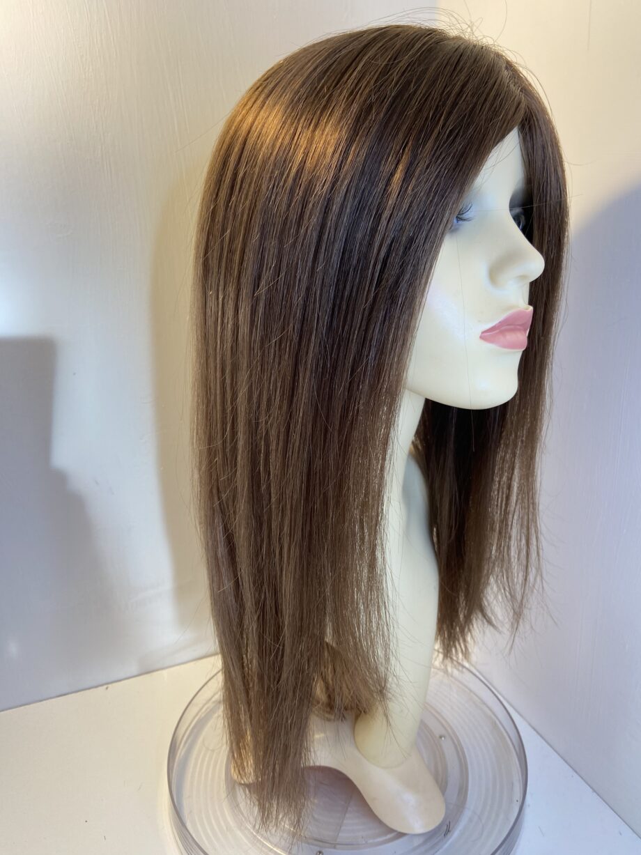 Long brown soft cap wig. Brls531