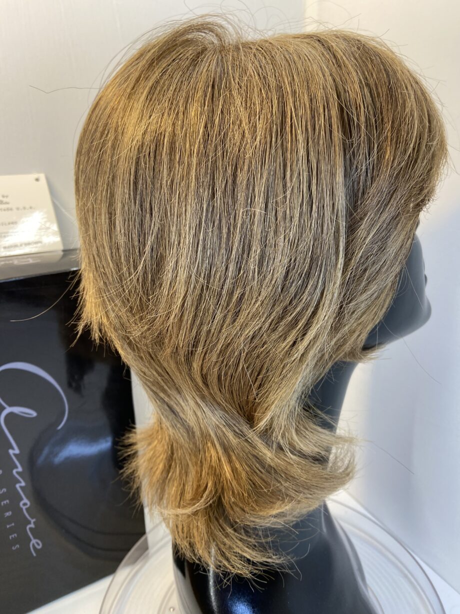 Rene of Paris marble brown boxed wig. Bbrms351