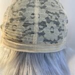 New Silver rooted short wig. Gss618