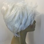 New white short funky wig. Wss621
