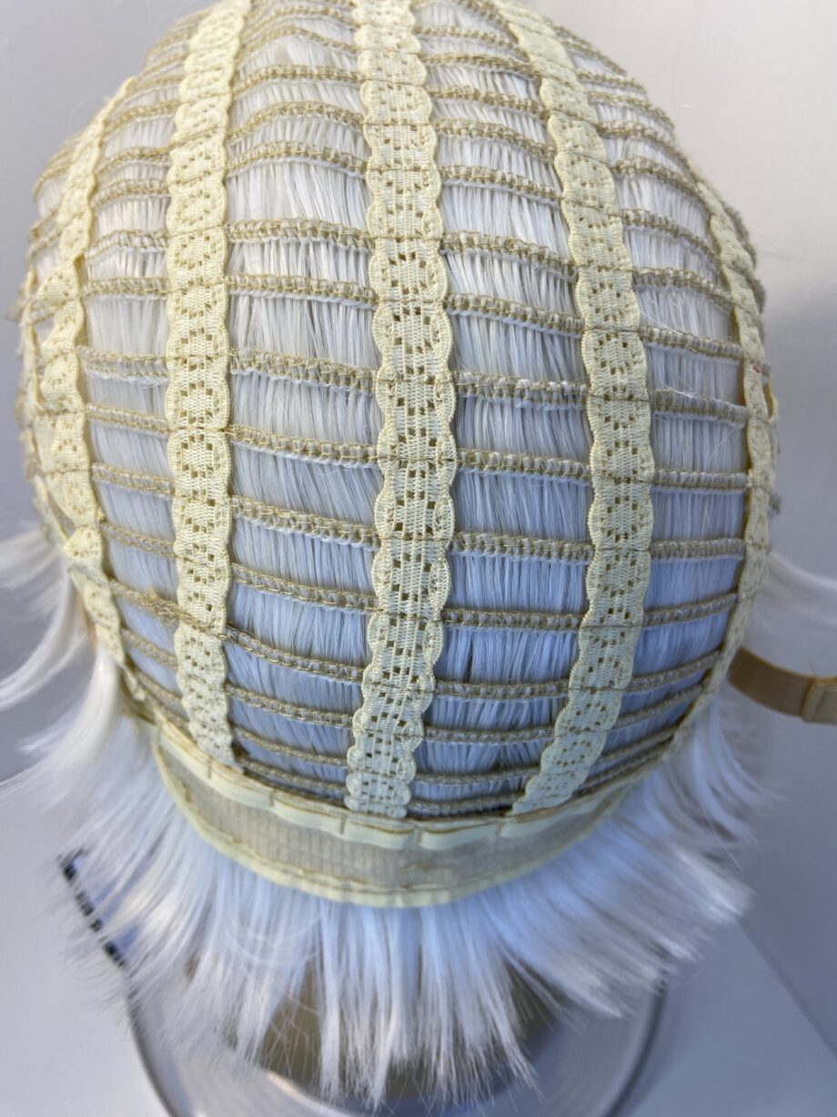 New white short funky wig. Wss621