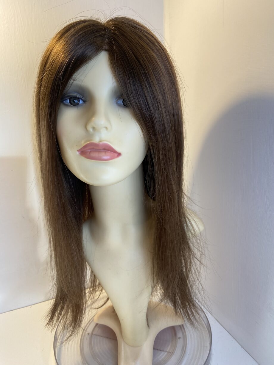 Long brown soft cap wig. Brls531