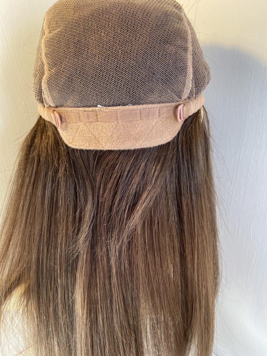 Long brown soft cap wig. Brls531