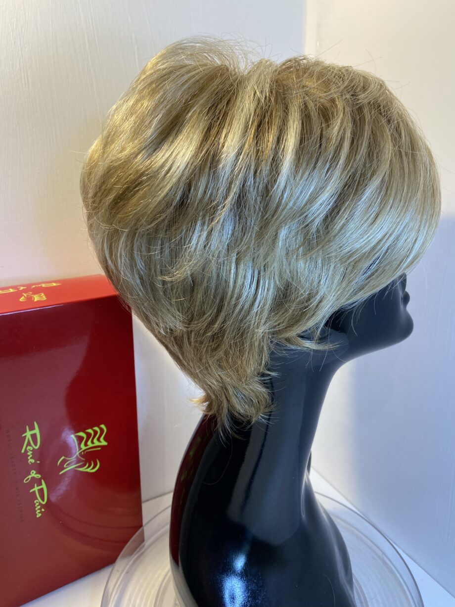 Rene of Paris creamy toffee blonde wig. Bblss333
