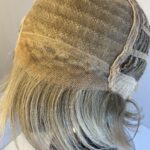 Stylish blonde wig. Blms543