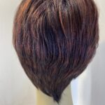 Reddish brown Elle Wille can lectionary wig. Rbss71