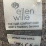 Human hair new brown wig. Brms544
