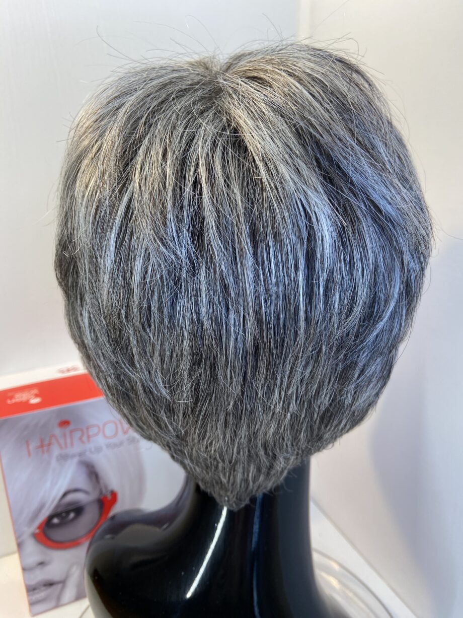 Salt and pepper grey short Ellen Wille wig. Bgss373