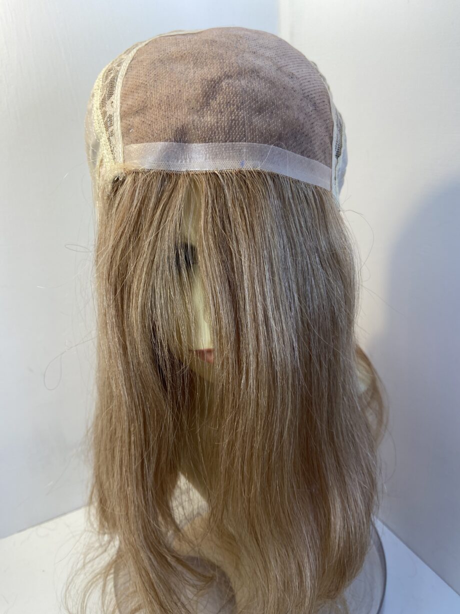 Strawberry blonde long soft cap wig. Bllw322