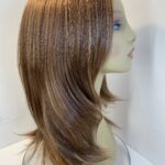 New shiny brown soft cap wig. Brls325