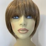 Light brown mid length Noriko design wig. Blms558