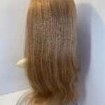 Strawberry blonde long soft cap wig. Bllw322