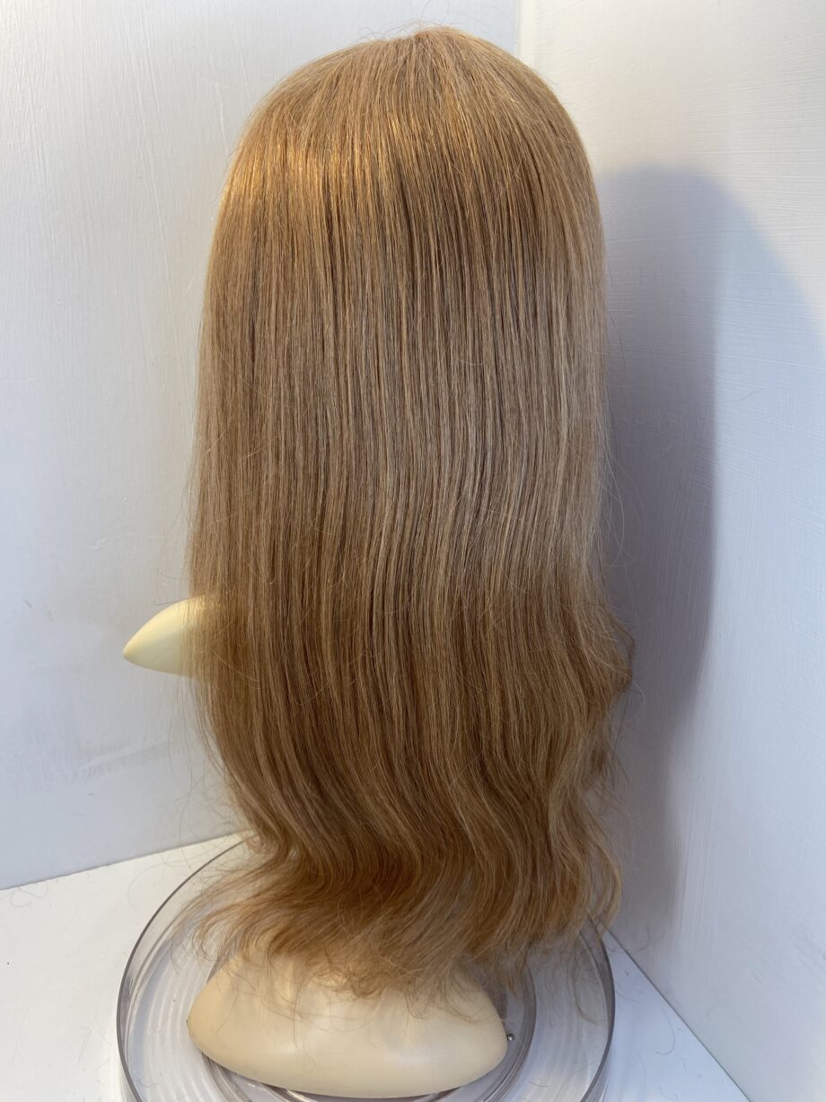 Strawberry blonde long soft cap wig. Bllw322