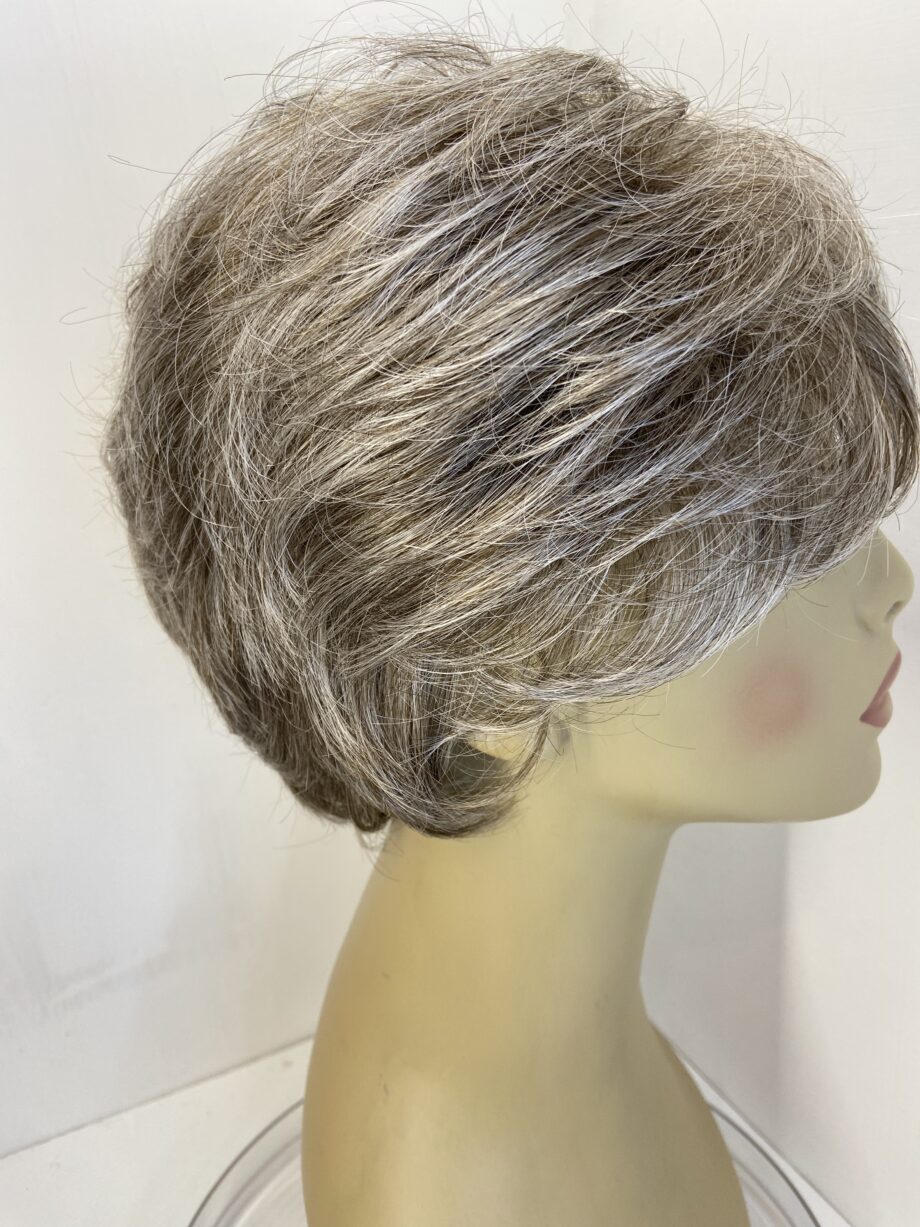 Salt and pepper wig. Gss552